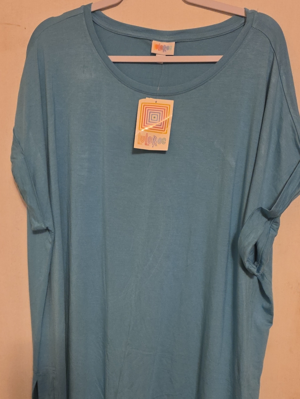 LuLaRoe Sky Blue Scoop Neck Tunic